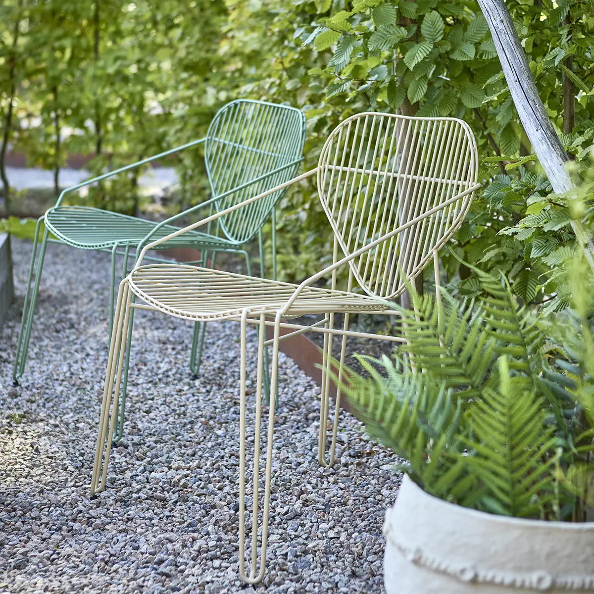 MARSTRAND Stol Beige W60xD46xH43/77 cm