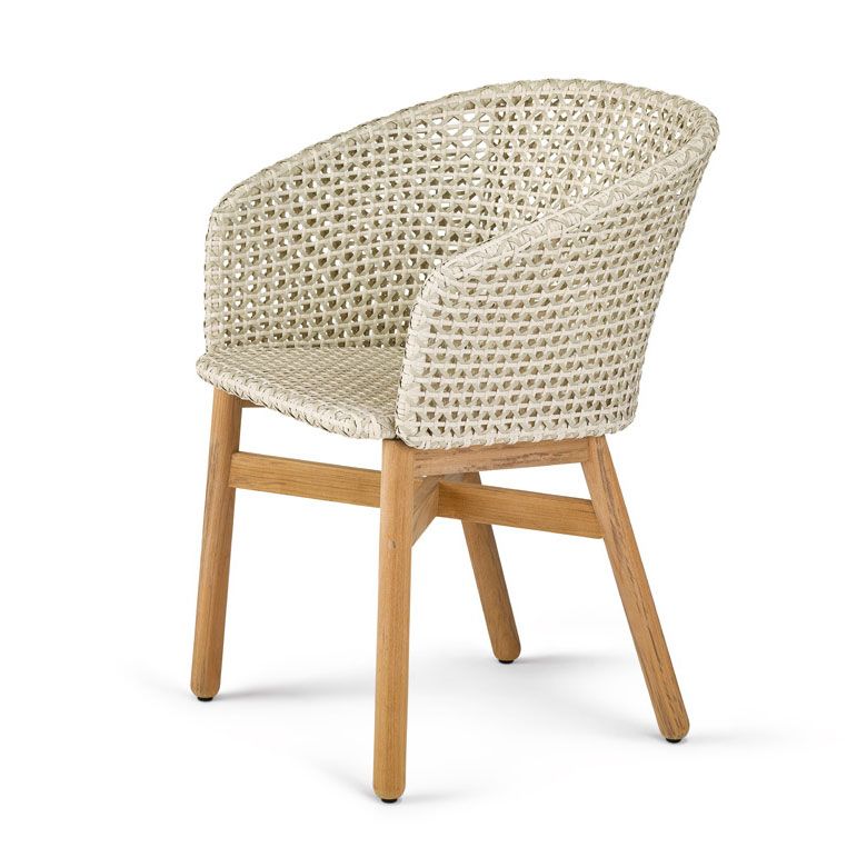 Mbrace karmstol teak / konstrotting 