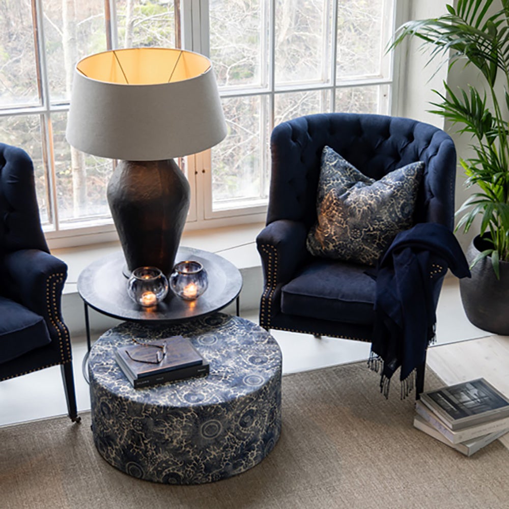 Churchtown fåtölj-Simply deep blue