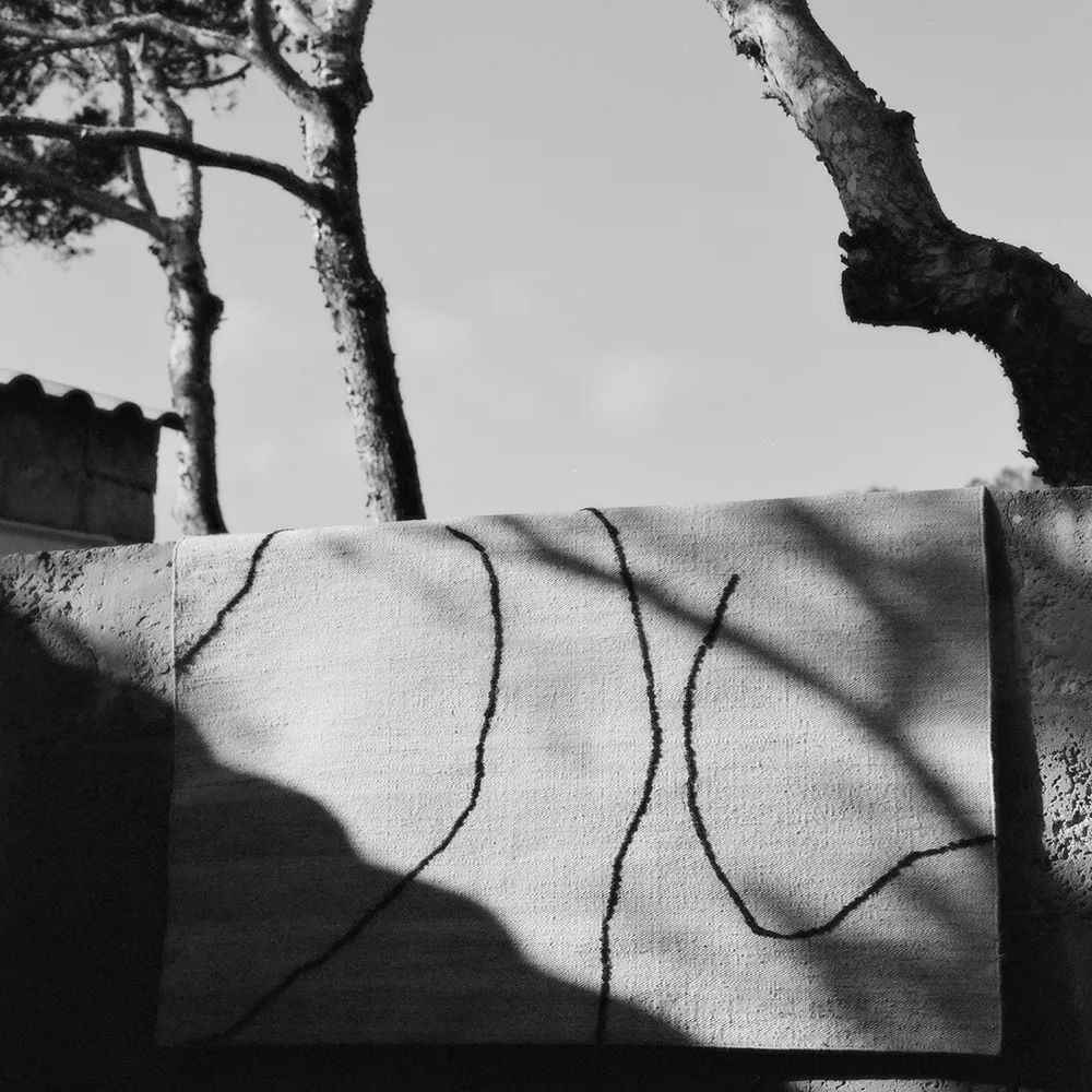 Handvävd Matta i Jute Gesso Off-White 200x300 cm