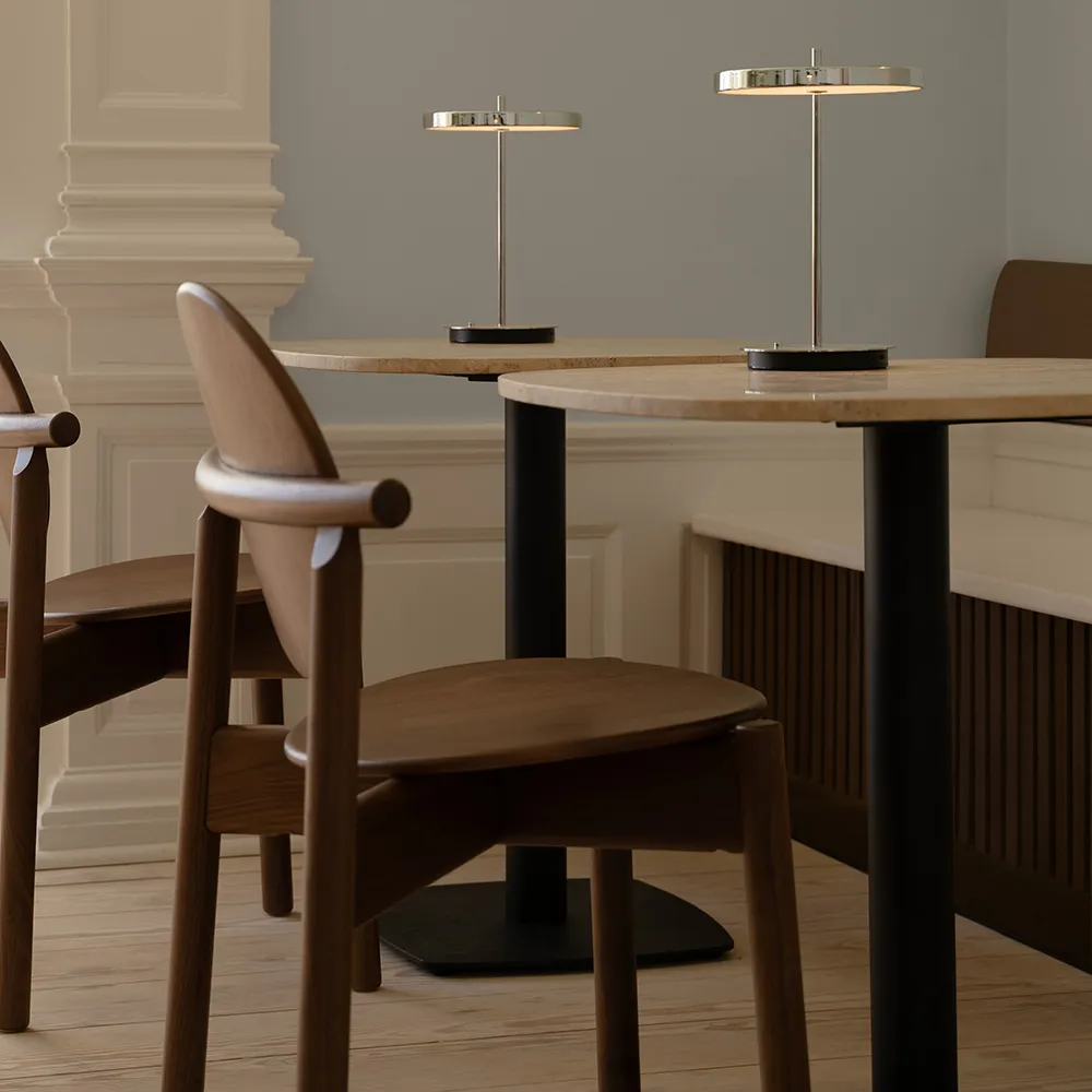 Matstol i Valnöt Heiko