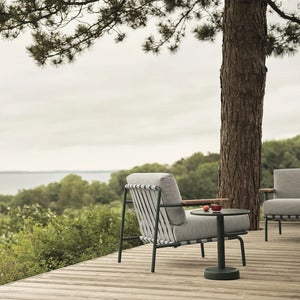 Linear Steel Soffbord Ø42 cm Anthracite Black 