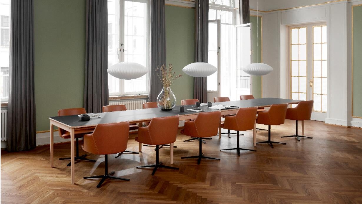 Sm55 Snurrstol med tyg i kategori 2