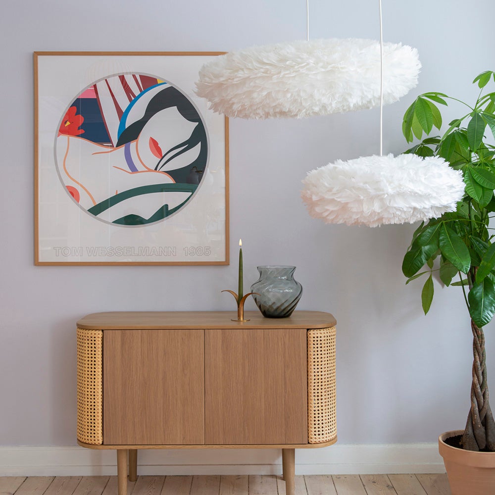 Eos Esther lampskärm Large Ø82 cm White