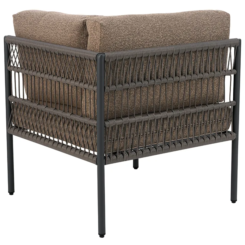 Reno hörndel Svart / Raw Peanut