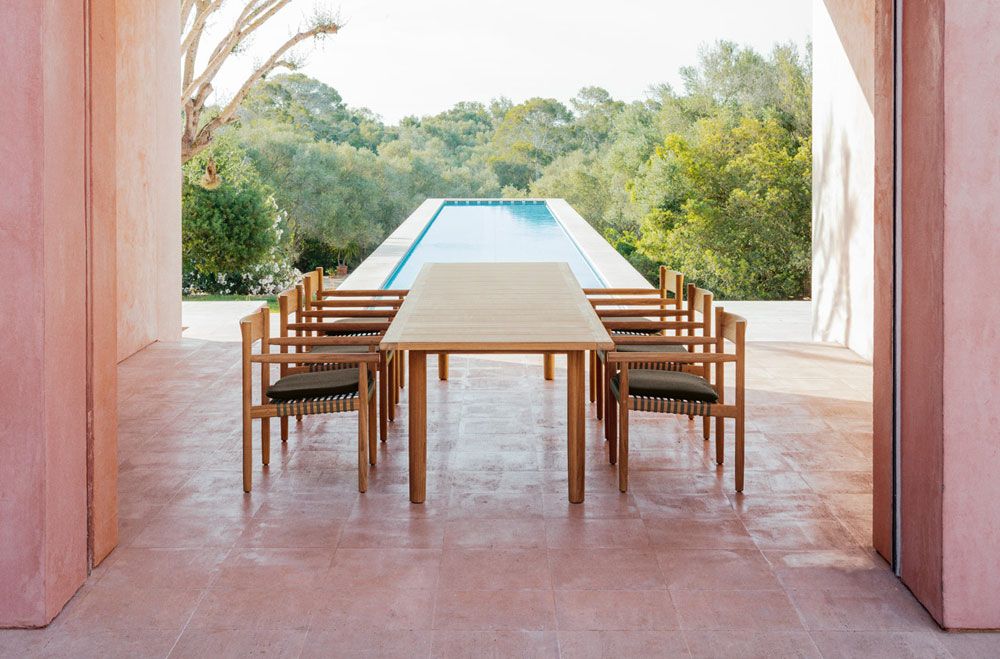 Tibbo Matbord 103x278 cm Teak