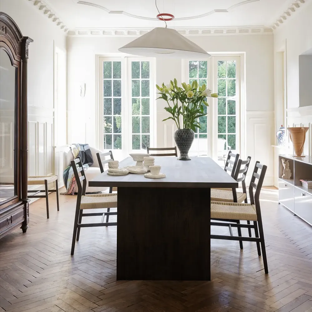 Emmett matbord 240 brun ek