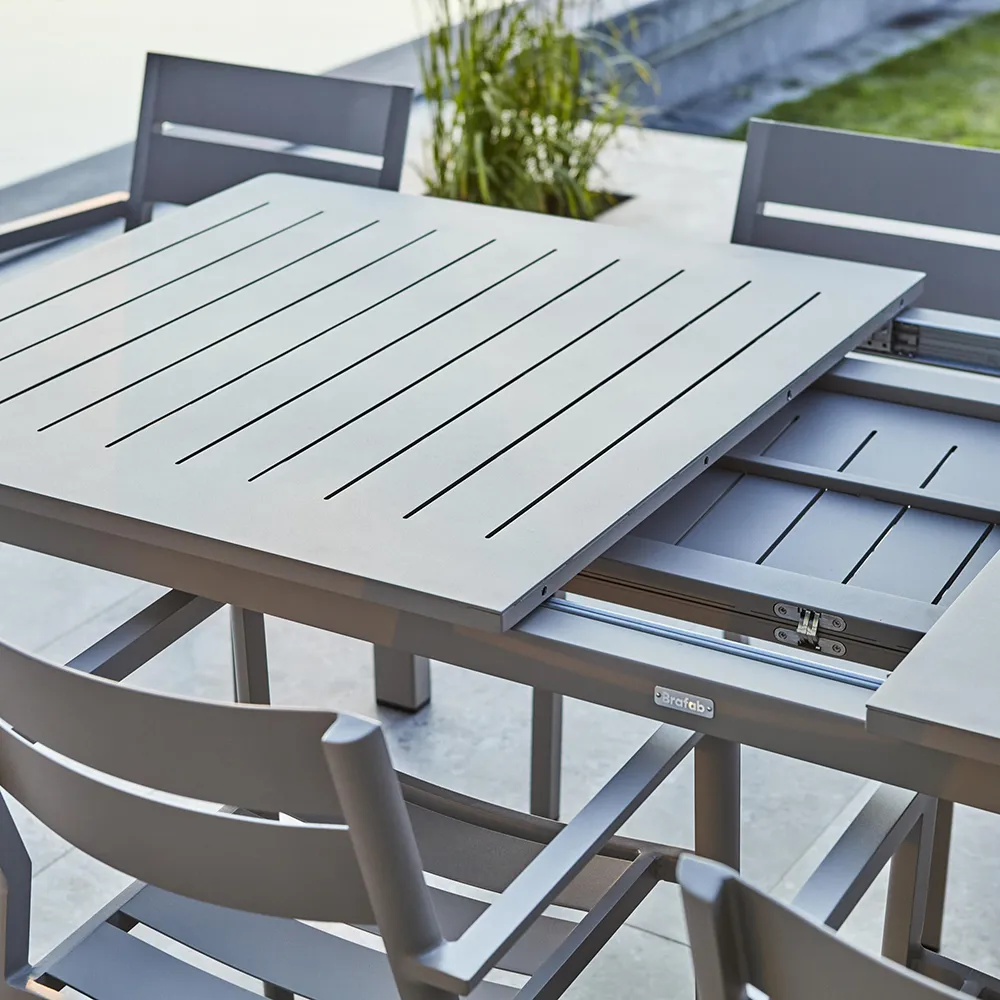 Lomma matbord 100x194-312 cm Khaki