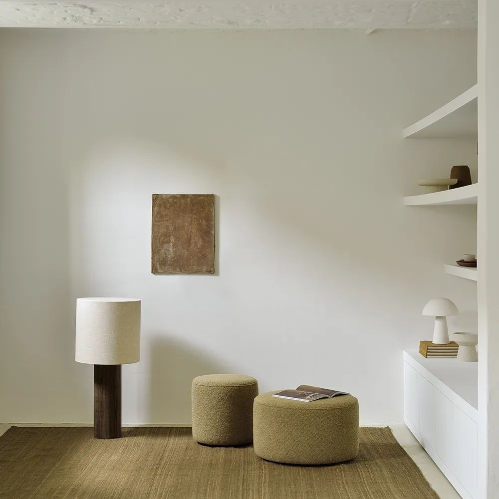 Barrow Pouf  Ø40 cm Ginger