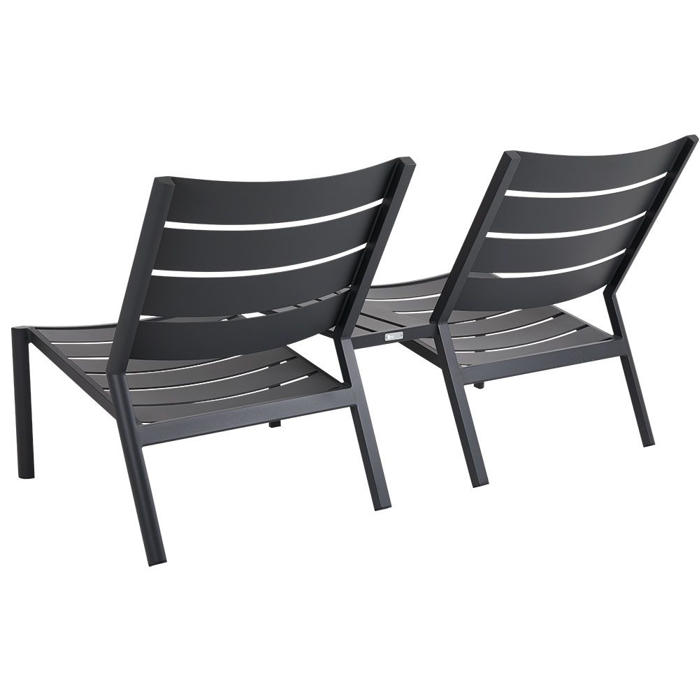 Delia duo soffa antracit 
