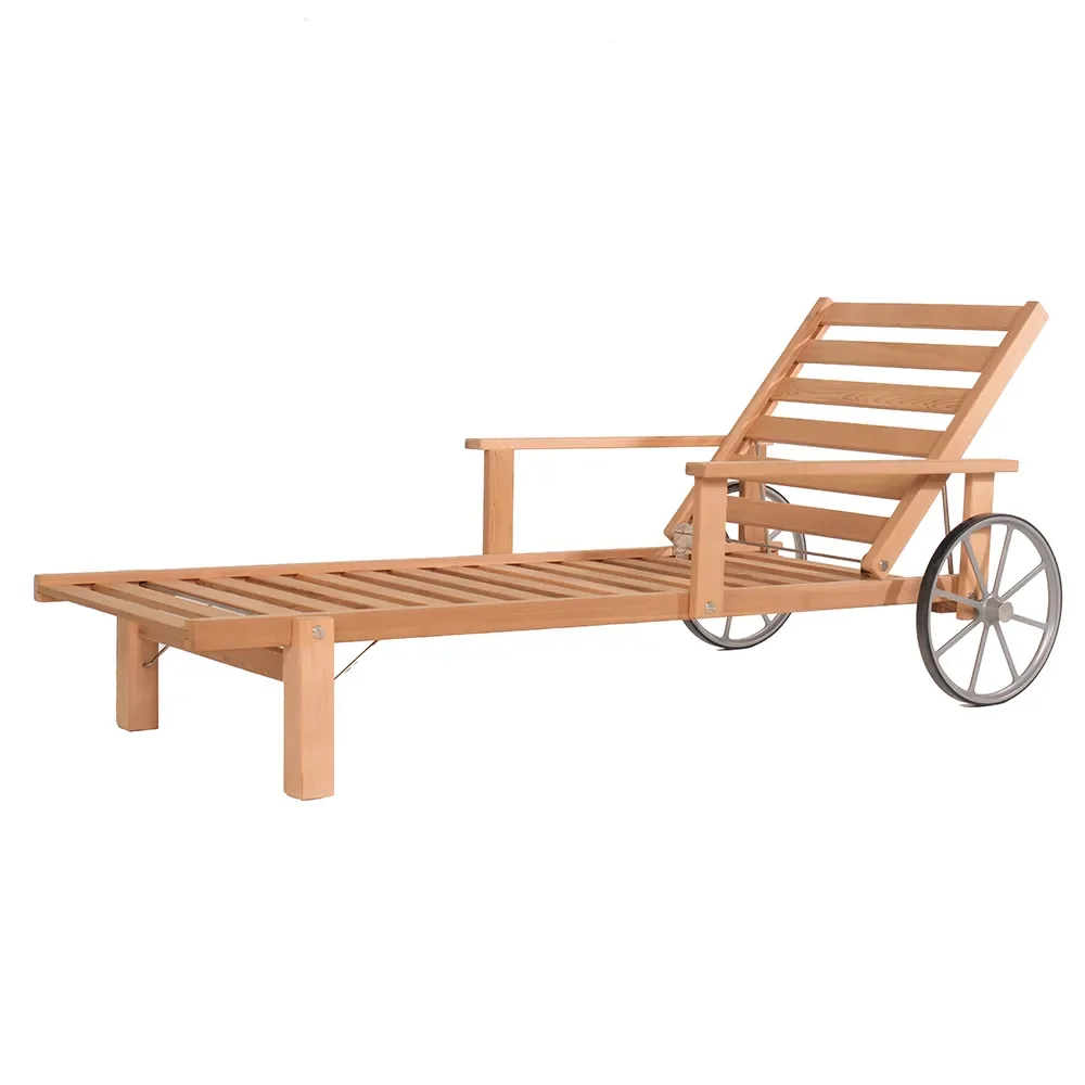 Liggvagn Med Armstöd Redwood