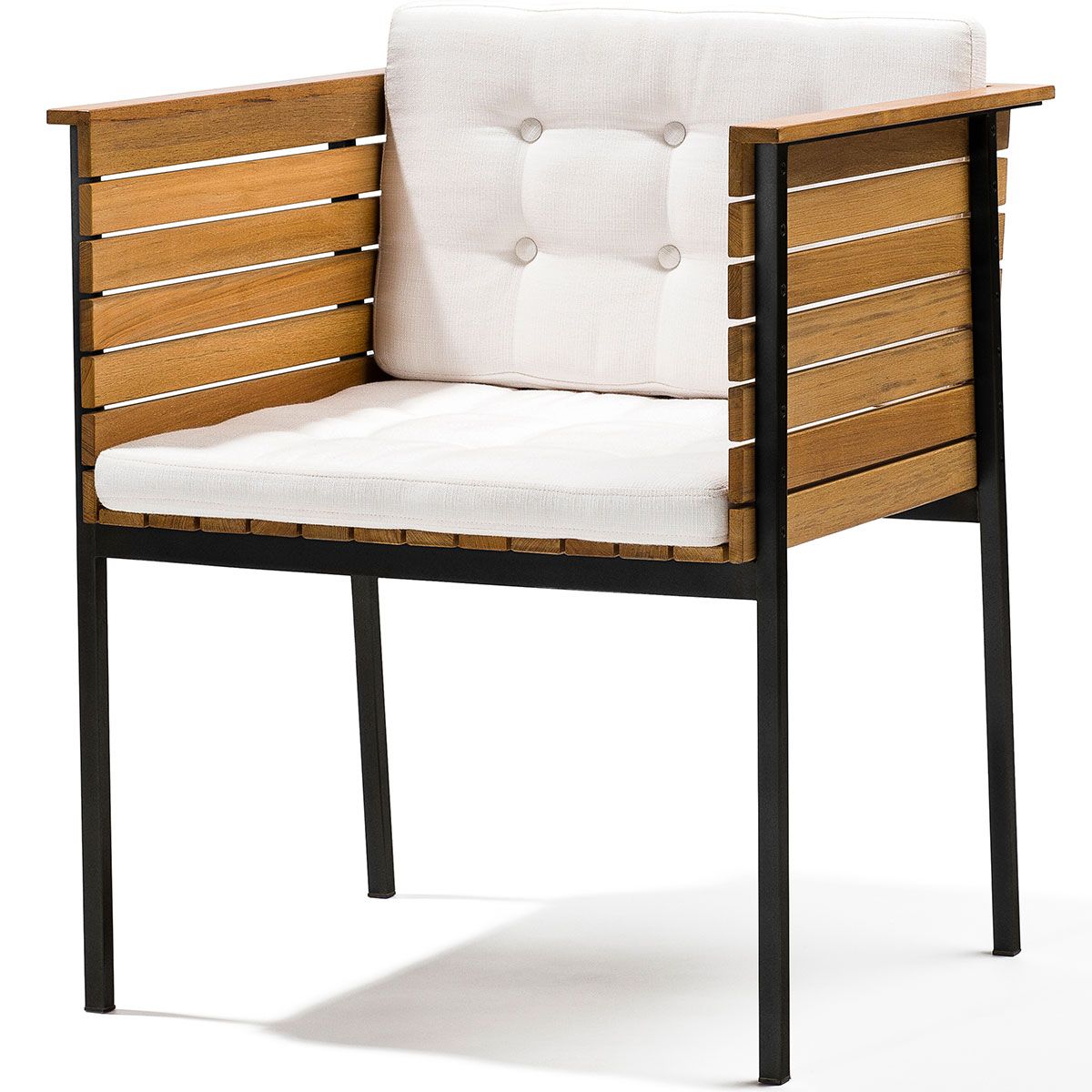 Häringe Karmstol Teak/Svart 