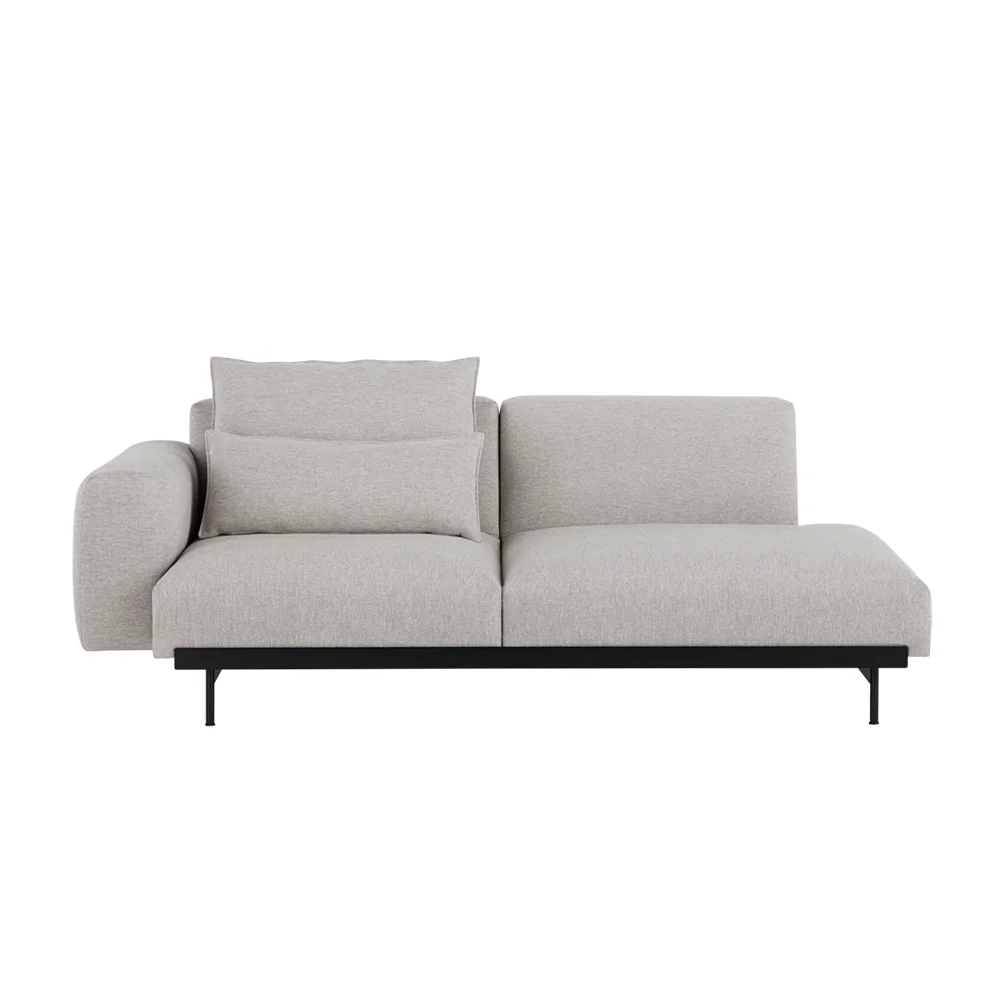In Situ Modulsoffa 2-sits Config 3 - Clay12/Black