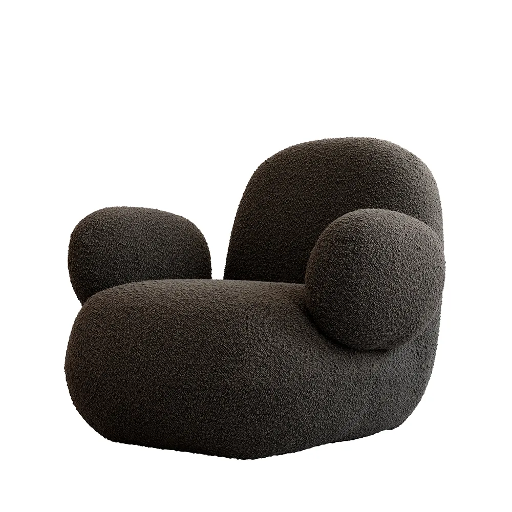 Toe Fåtölj Flat - Deep Taupe