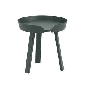 Around Soffbord Ø45 cm- Dark Green 