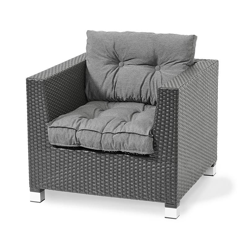 August Sittdyna B58-63 D58-63 Betonggrå