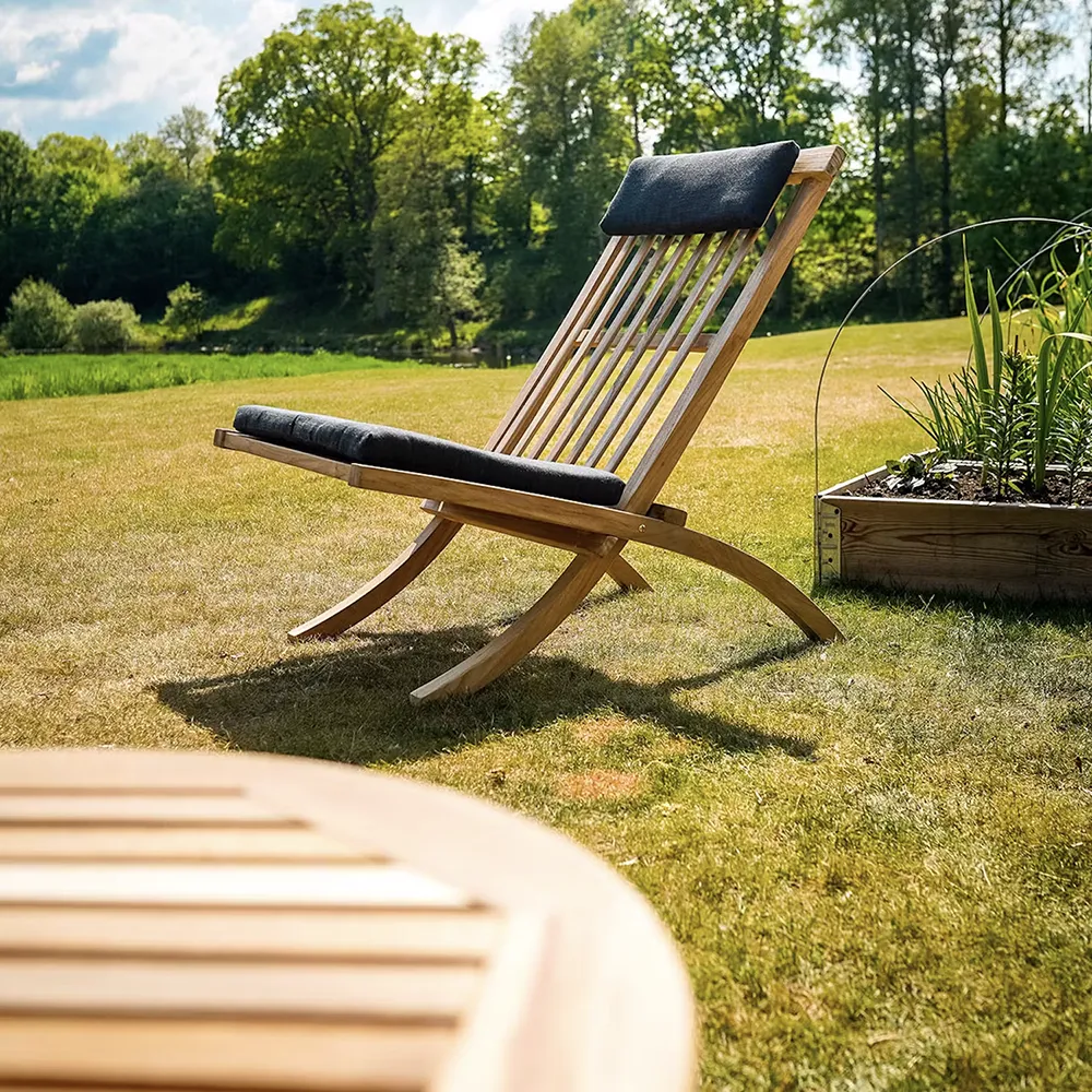 Muskö loungestol teak