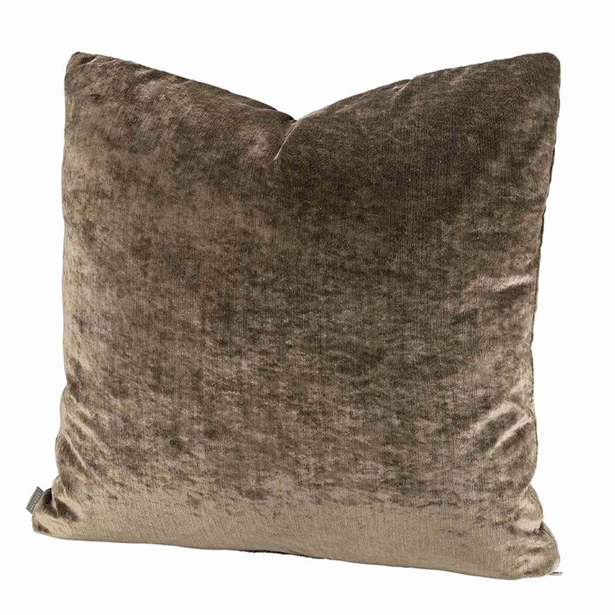 Garda Velvet Taupe Kuddfodral Plain 50X50