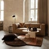 View Handtuftad Matta 180x180 cm - Red Brown