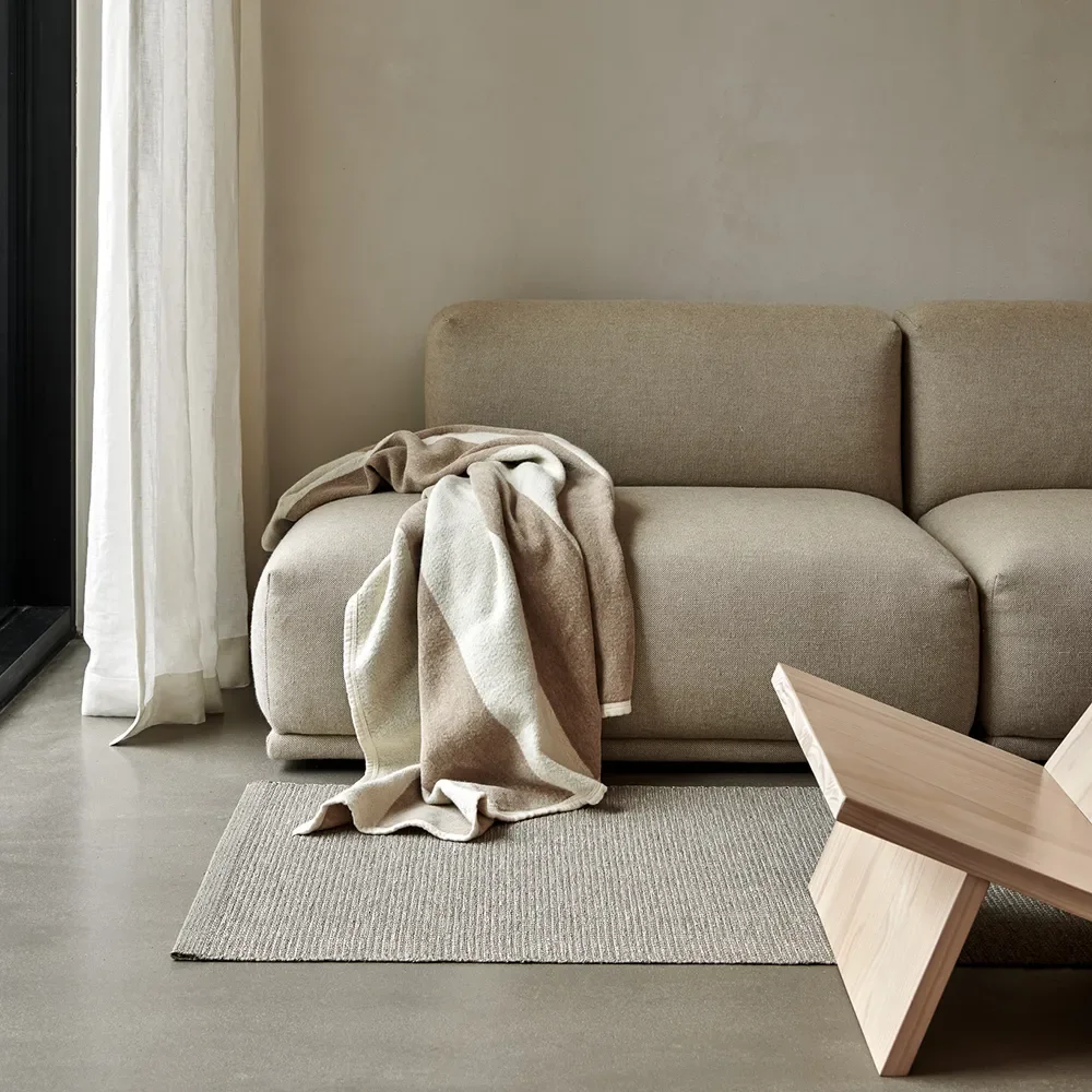 Sam matta 70 x 150 cm Dark Linen/Linen