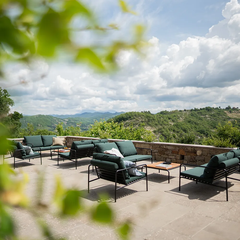 Avon Fåtölj Moss/White