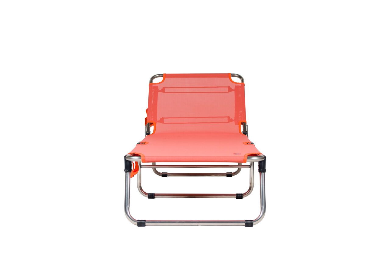 Amigo solsäng roses aluminium 