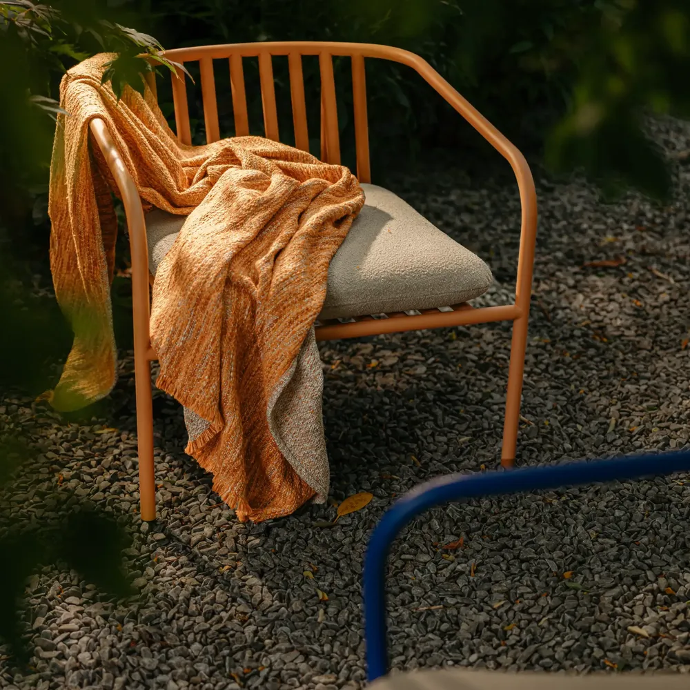 Bendt Fåtölj Teddy Beige/Peach