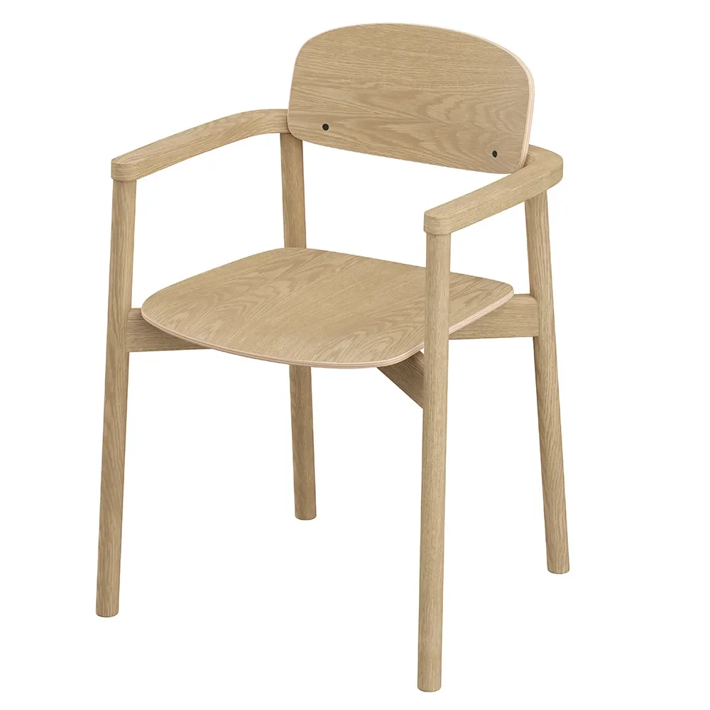 SM842 Matstol Lackerad Ek