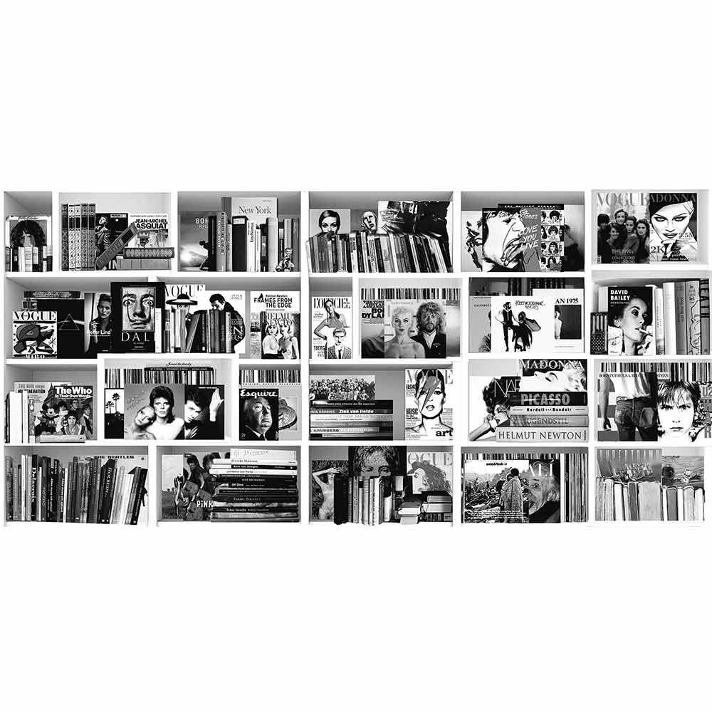 Väggdekoration Music Books 200X100 Cm