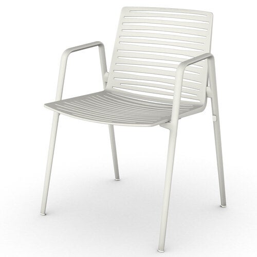 Zebra karmstol White