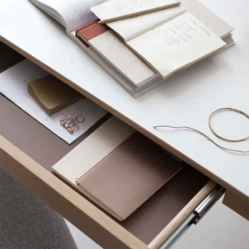 Sm131 Skrivbord Ek Massiv Vitolja 115X55X74Cm 