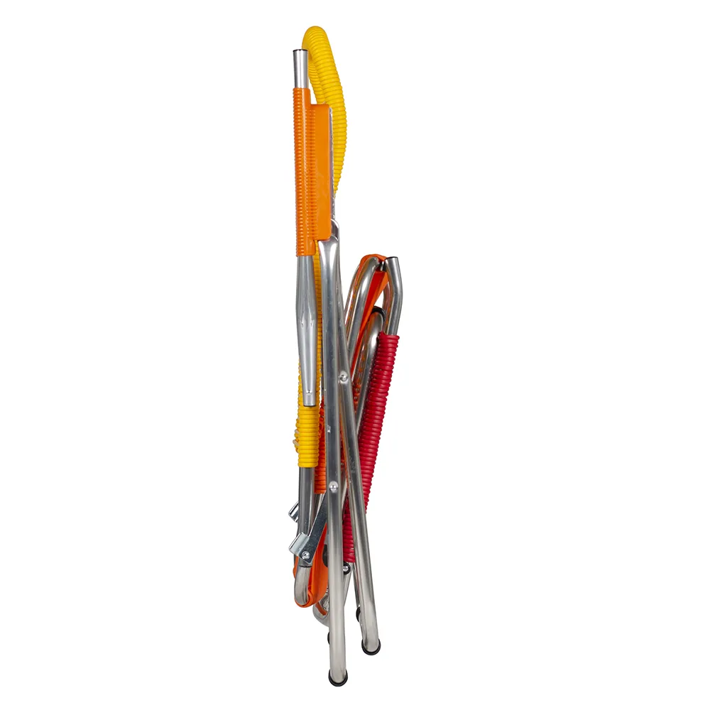 Spaghetti solstol pop yellow/orange/red/orange aluminium 