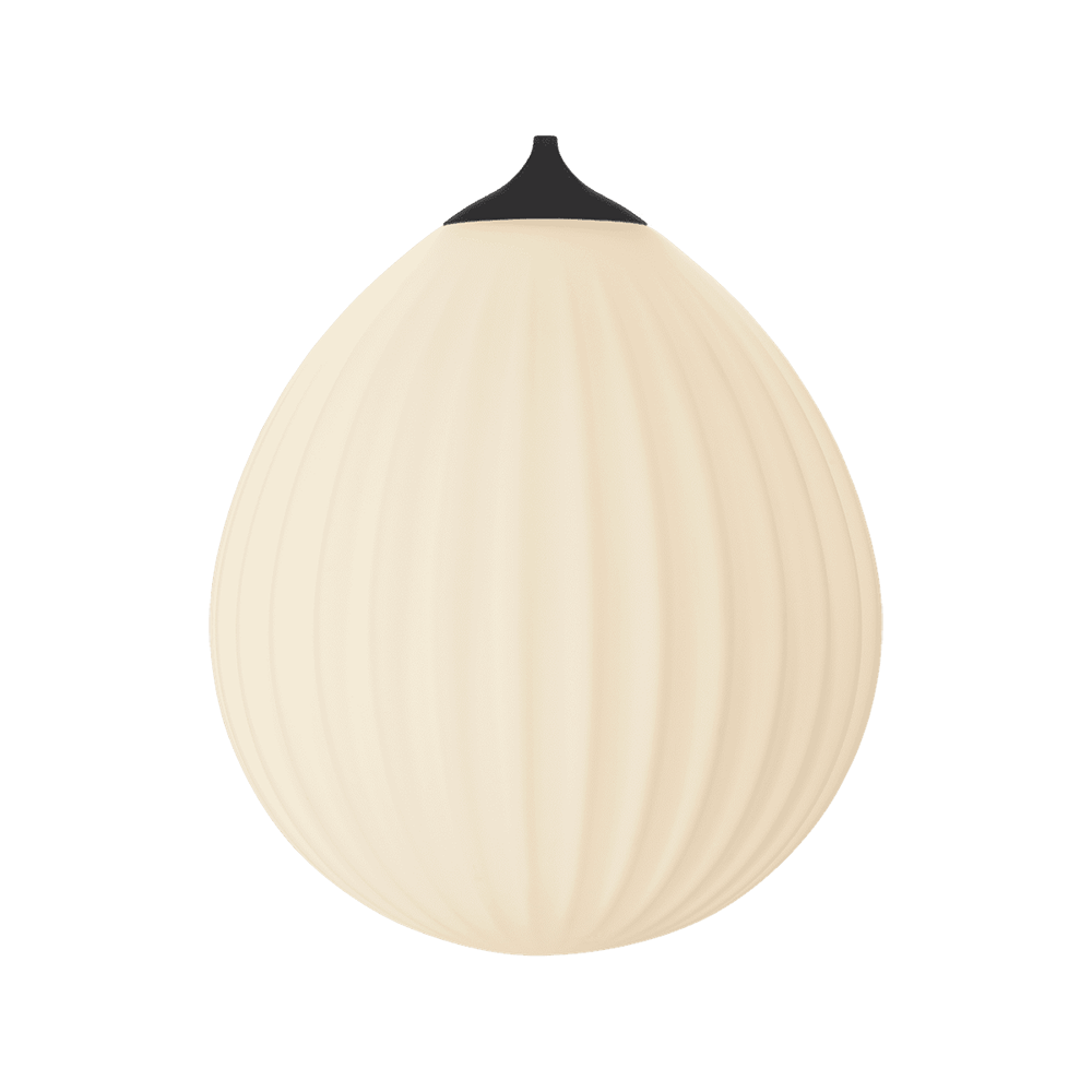 Around the World Lampskärm Ø35 cm White/Black