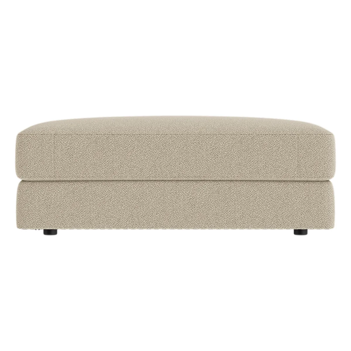 Reno fotpall 112x55 cm Rhyme beige