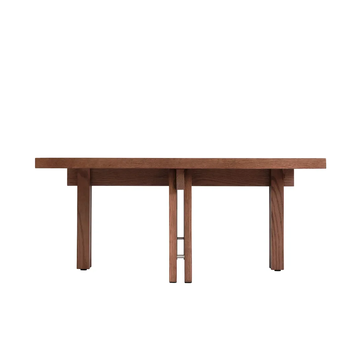 Soffbord i ek 80x80 Plinth Classic Brown Oak