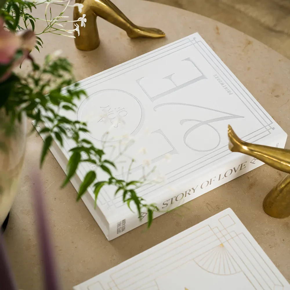 Bröllopsfotoalbum A Love Story