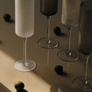 Ripple Champagne Glas 2-pack - Clear