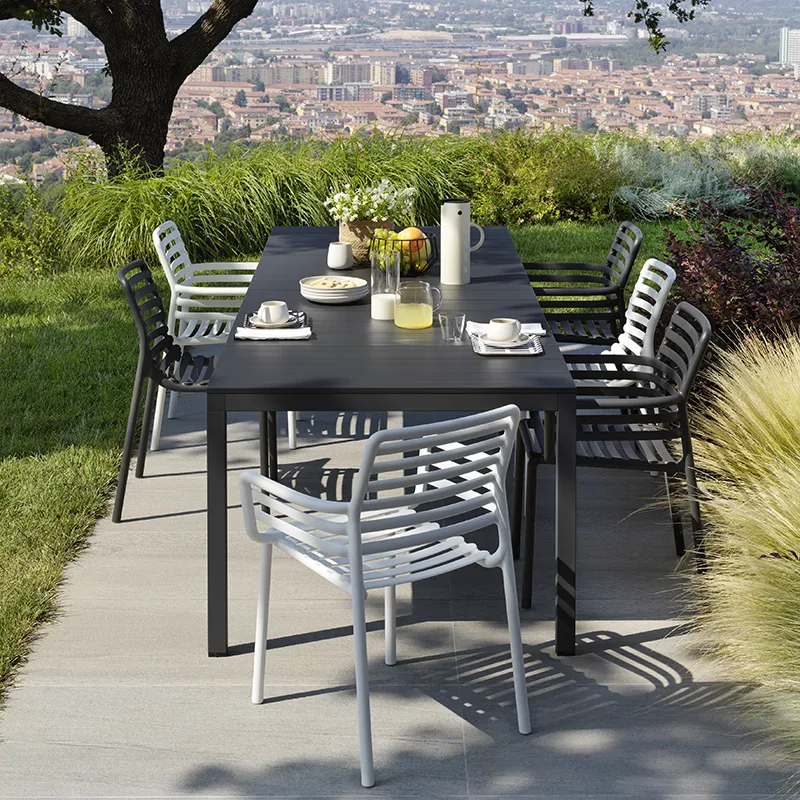 Doga karmstol Anthracite