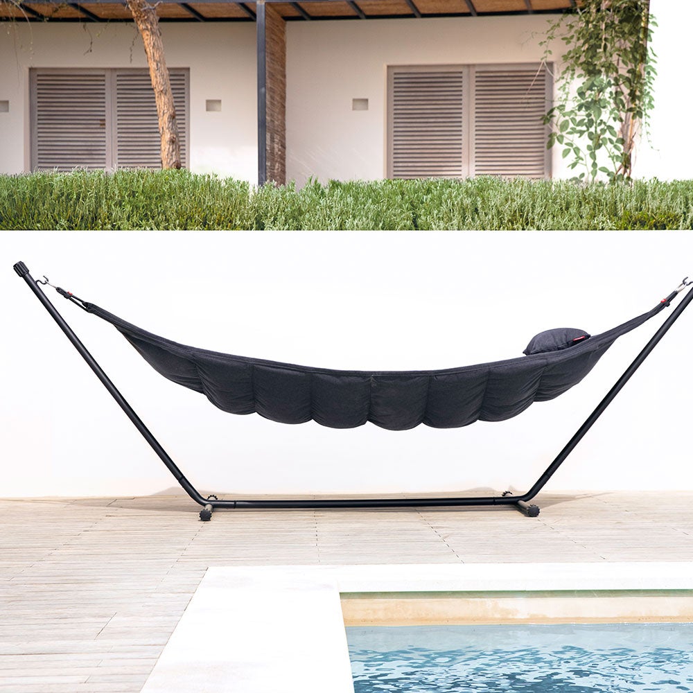 Headdemock superb mist incl. kudde & ställning black 