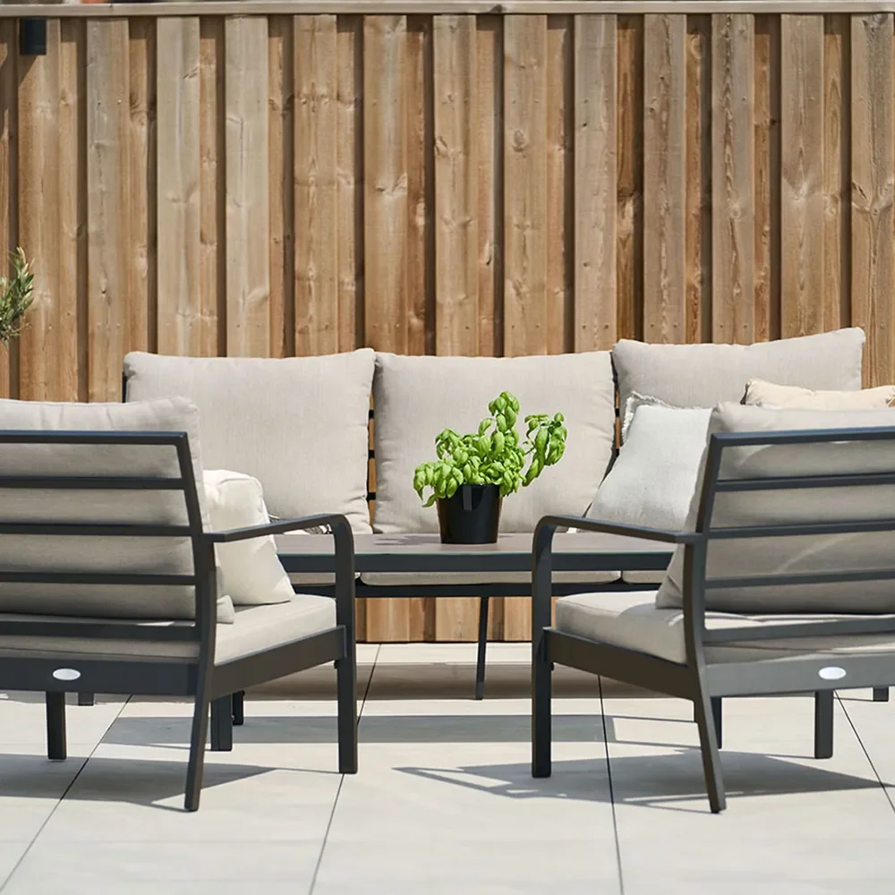 Hånger Soffgrupp Svart 