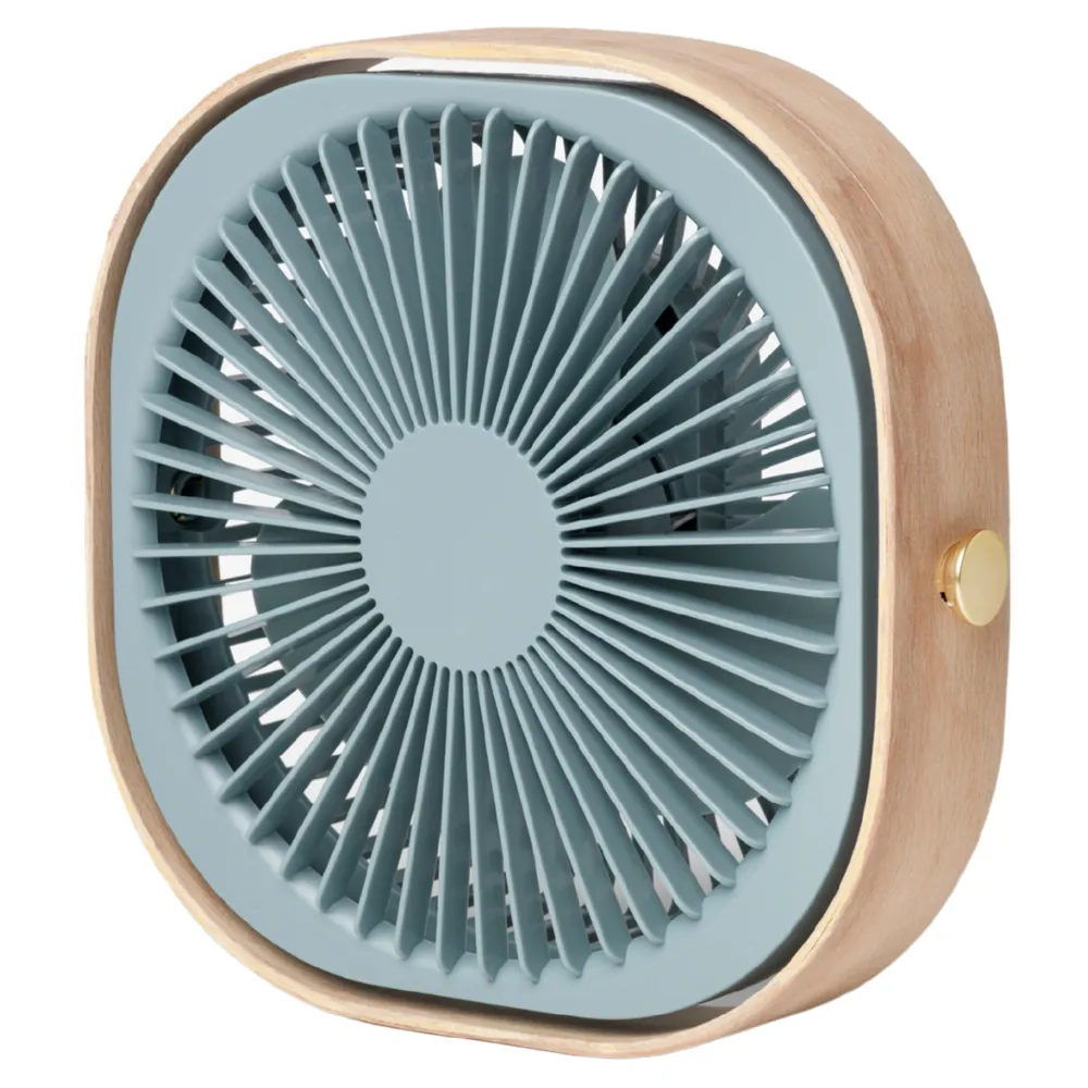Portabel fläkt Fantastic Wood/Dusty Blue