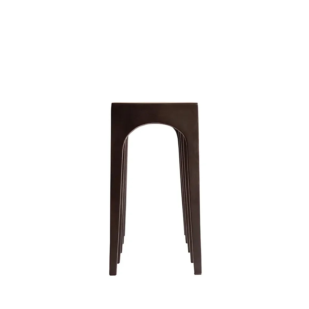 Bow Konsolbord stort - Coffee