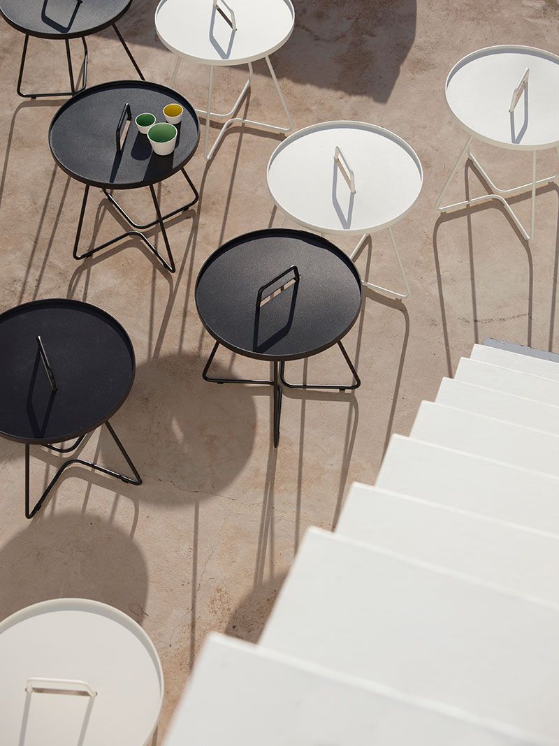 On-The-Move Sidobord 52 cm vitt