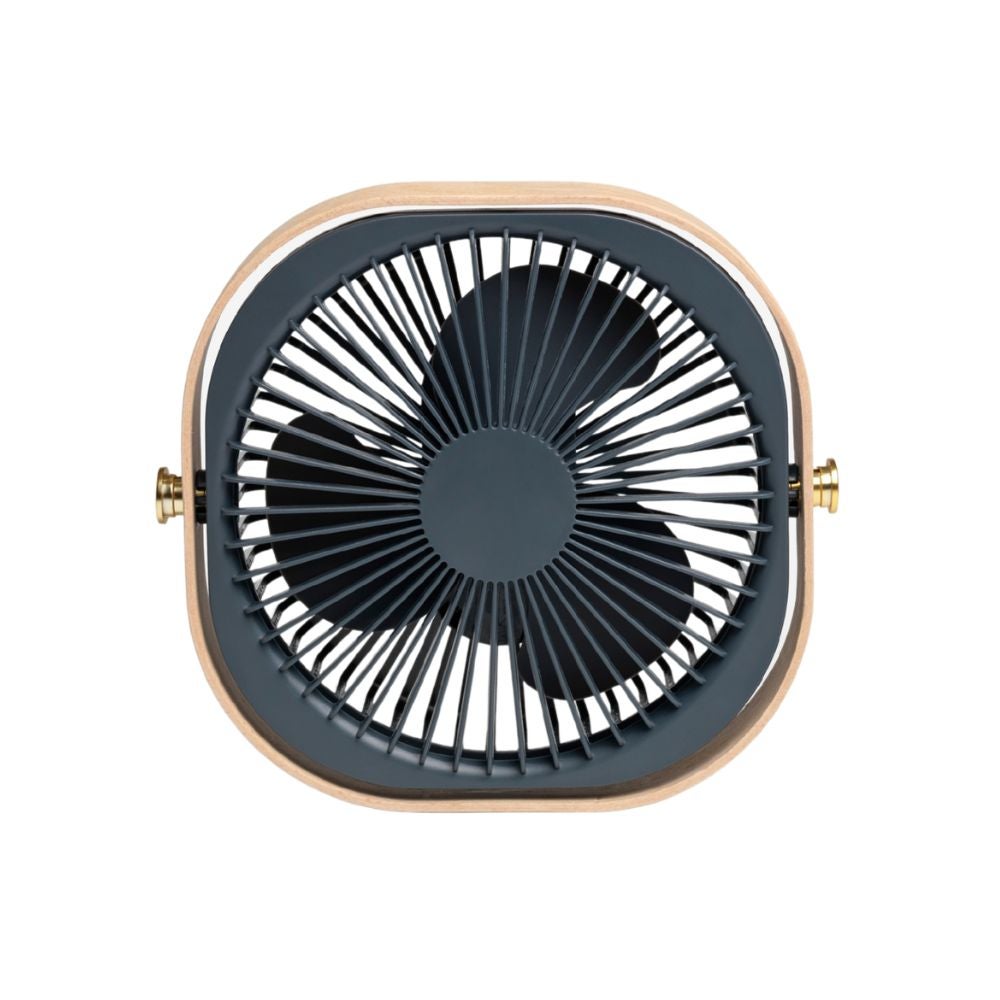 Portabel Bordsfläkt Fantastic Wood Petroleum