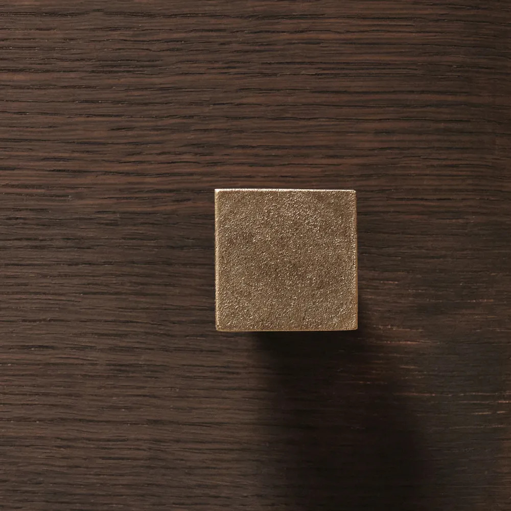 Square Hook - Large - Casted Brass