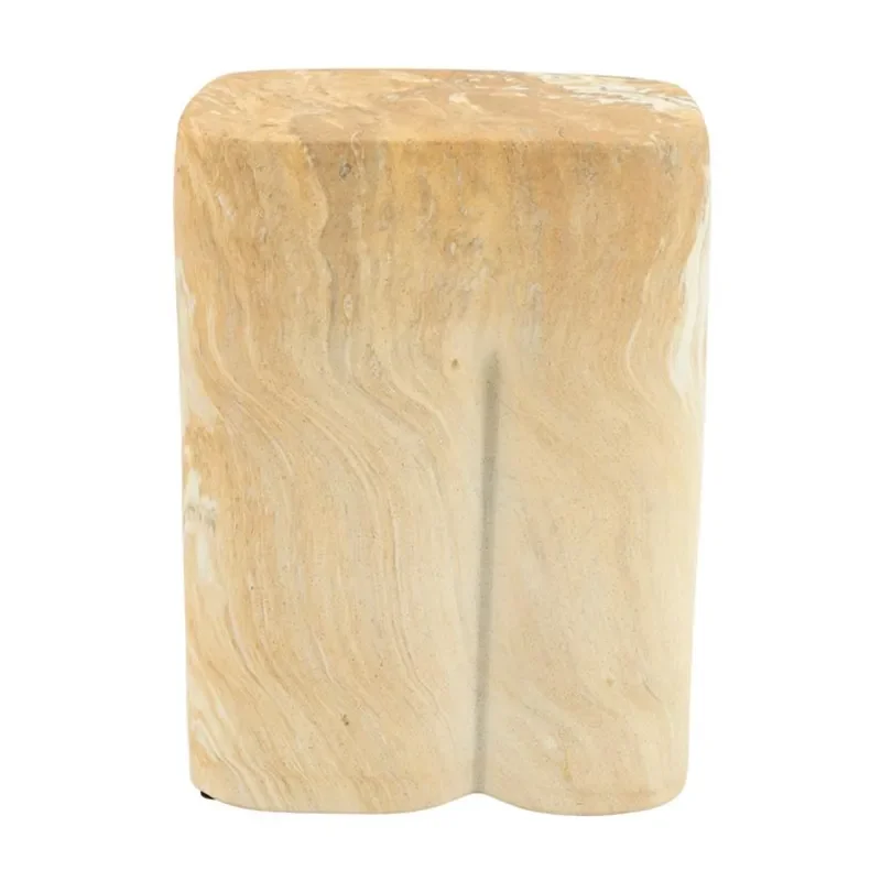 Miga matte 33x33x42,5 cm Lergods Brun