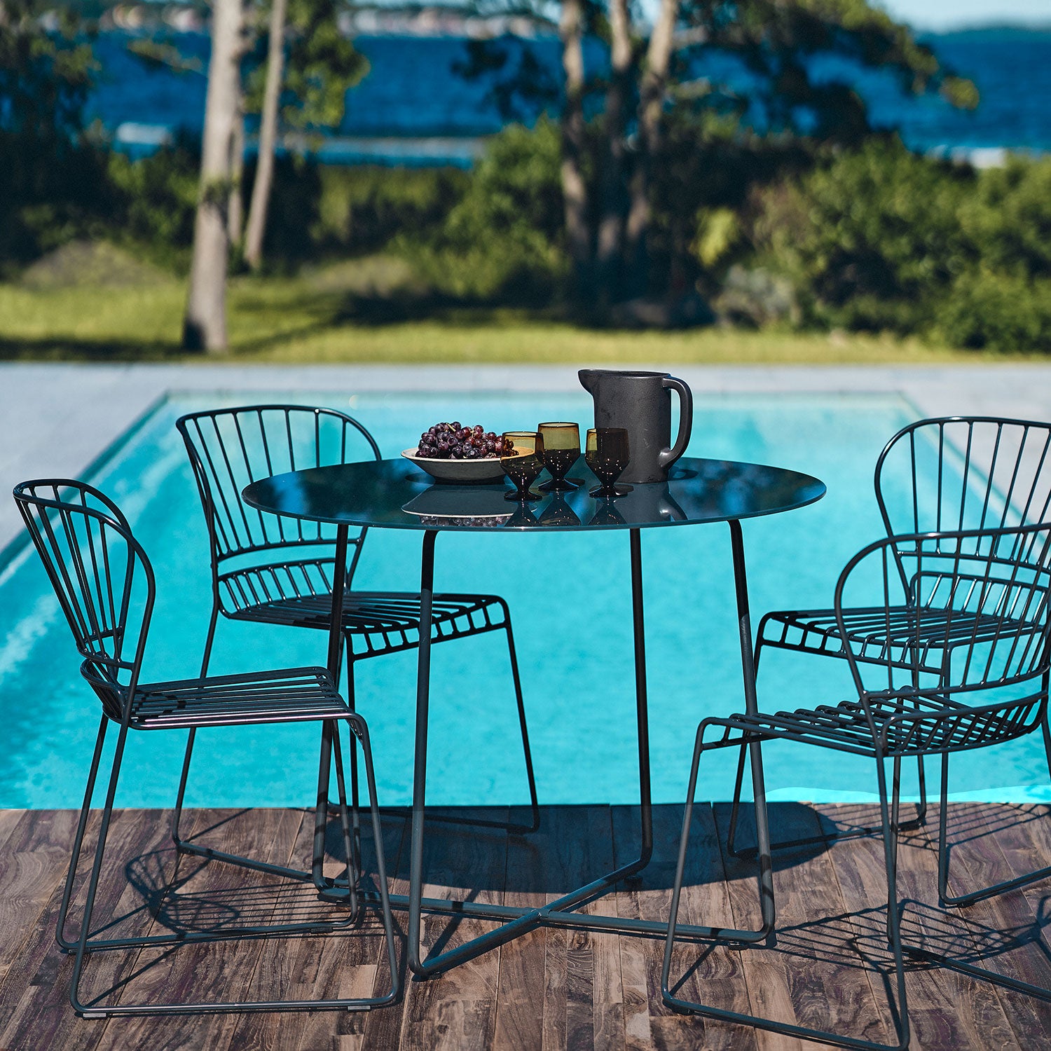 Resö Stol Mörkgrå 