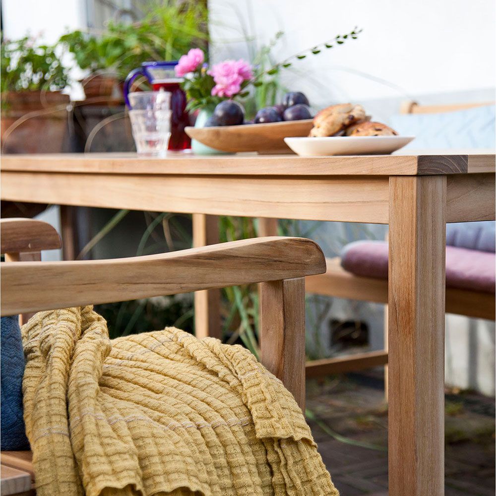 Rosenborg fåtölj teak mahogny 