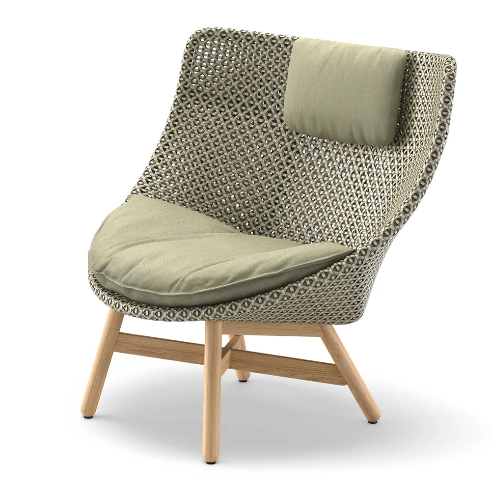 Mbrace wingchair teak AY5 teak 0205 alloro 0120