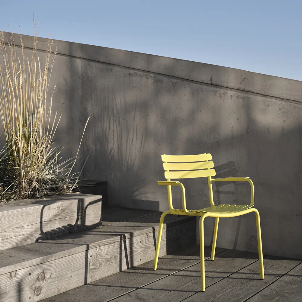 Alua Dining chair Mono Lemon zest